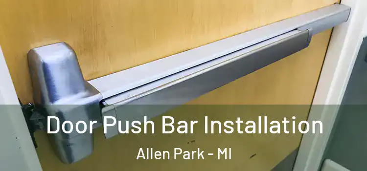 Door Push Bar Installation Allen Park - MI